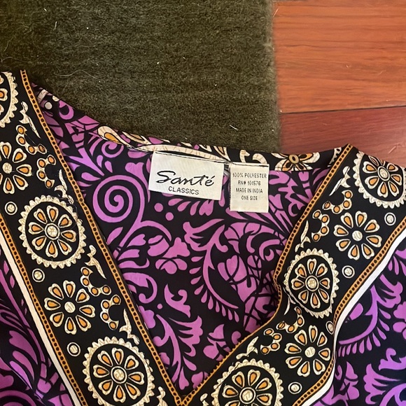 Purple caftan - Picture 4 of 6